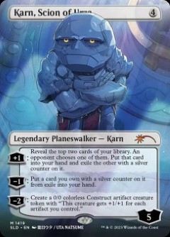 Karn, Scion of Urza Secret Lair Drop - Li'l Walkers Art